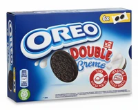 עוגיות אוראו דאבל קרם וניל 170 גרם