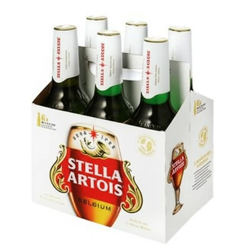 בירה סטלה ארטואה שישייה 6*330 מ"ל