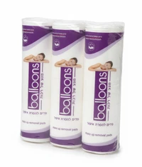 פדים להסרת איפור בלו