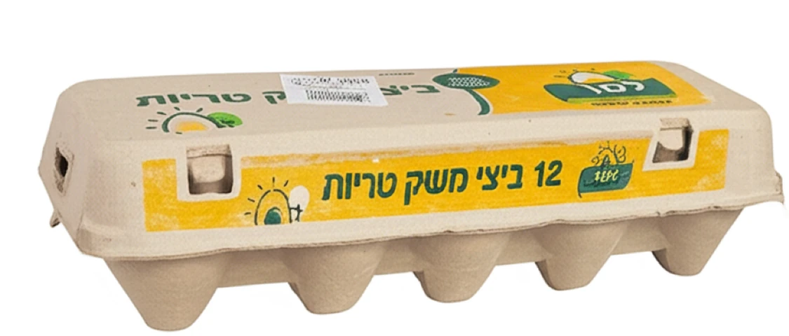ביצים בינוניות (M) 12 יחידות מ.לסר