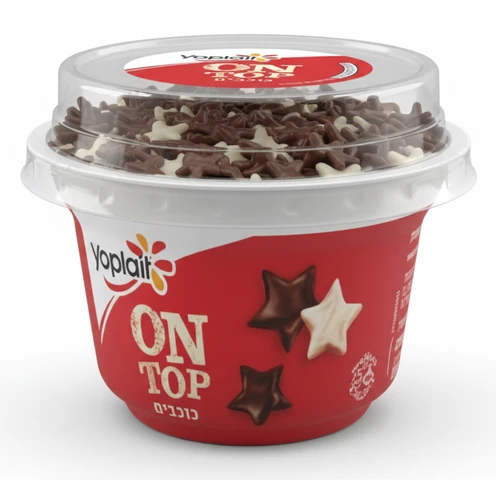 יוגורט יופלה און טופ כוכבים 157 גרם