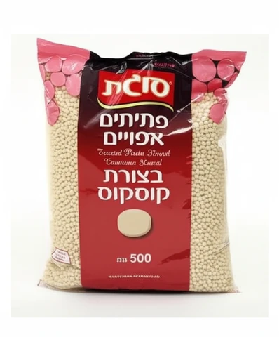 פתיתים אפויים קוסקוס סוגת 500 גרם