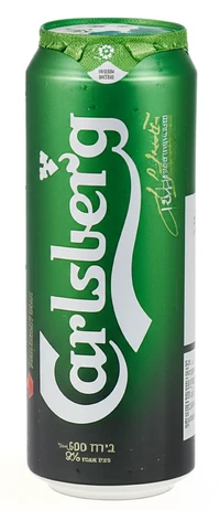 בירה קרלסברג בפחית 500 מ"ל
