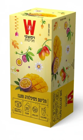 חליטת מנגו פסיפלורה הגן הקסום 25 שקיקים