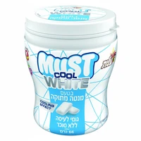 עלית - מסטיק מאסט וויט מנטה מתוקה 66 גרם בצנצנת