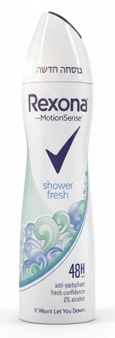 רקסונה - דאודורנט ספריי לאישה שוואר פרש 150 מ"ל