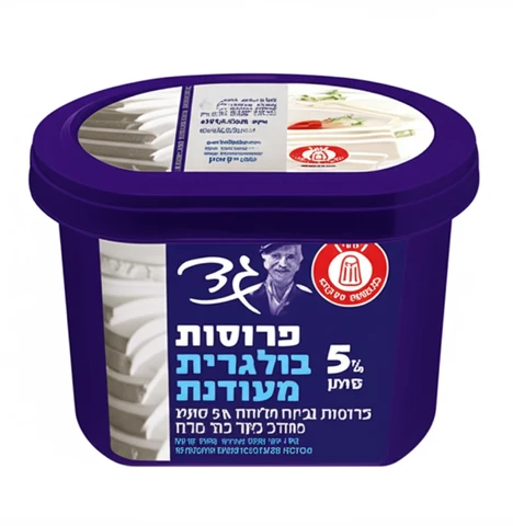 גבינה בולגרית פרוסות 5% 250 גרם - גד