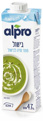 אלפרו סויה לבישול 14% שומן 250 מ"ל