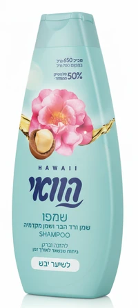 הוואי שמפו מעניק לחות לשיער יבש, 700 מ"ל