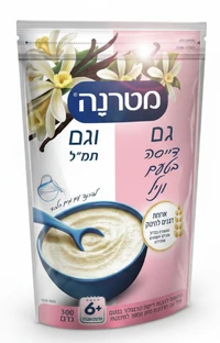מטרנה דייסת גם וגם וניל פירות 300 גרם