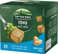 טופוטי ממרח סויה בטעם שמנת טבעי 340 גרם