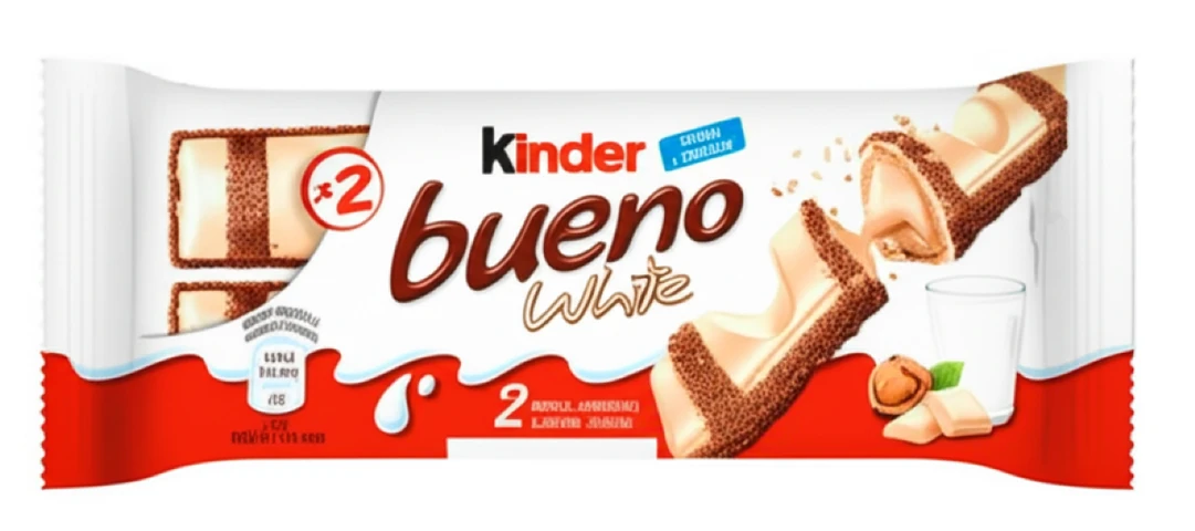 קינדר בואנו לבן 39 גרם (2 יחידות)