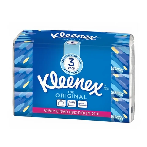 קלינקס אולטרא סופט שלישייה - 270 ממחטות נייר