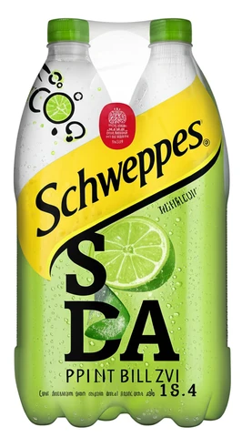 שוופס סודה נענע ליים רביעייה פיקדון 4 יחידות * 1.5 ליטר