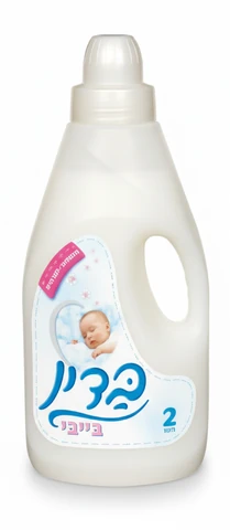 בדין - מרכך כביסה בייבי לבן 2 ליטר