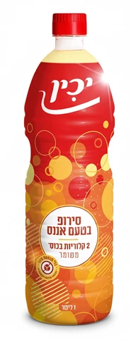 סירופ דיאט אננס יכין 1 ליטר