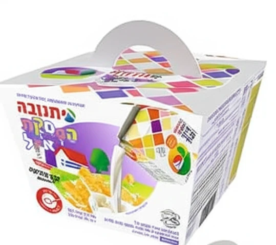 מארז הפסקת אוכל עם קורנפלקס ומשקה חלב עמיד בטעם וניל