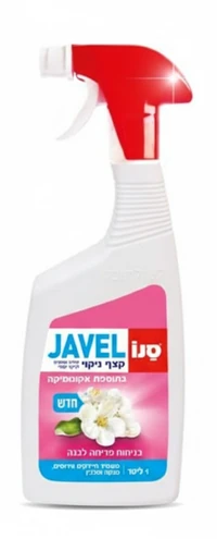 סנו ז'אוול קצף ניקוי בתוספת אקונומיקה בניחוח פריחה לבנה 1 ליטר