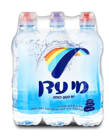 מי עדן שישיית מים מינרליים 6*500 מ"ל פקק ספורט