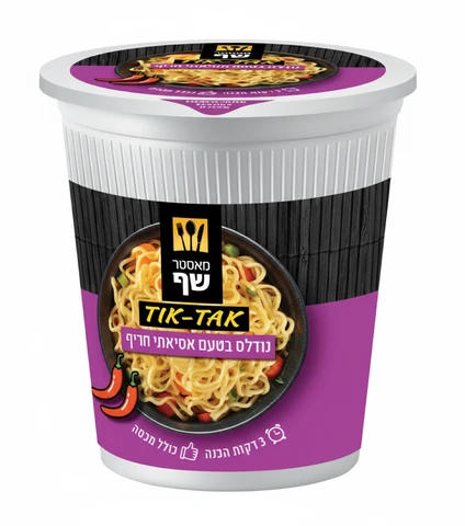 מאסטר שף - תבשיל אישי נודל בטעם אסיאתי חריף 60 גרם