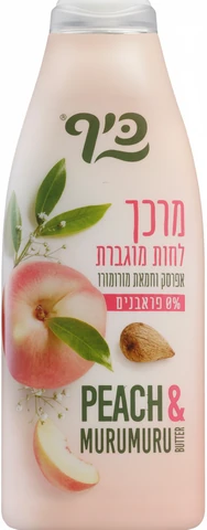 כיף - מרכך לחות מוגברת עם אפרסק וחמאת מורומורו 700 מ"ל