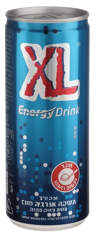 XL משקה אנרגיה 250 מ"ל פחית