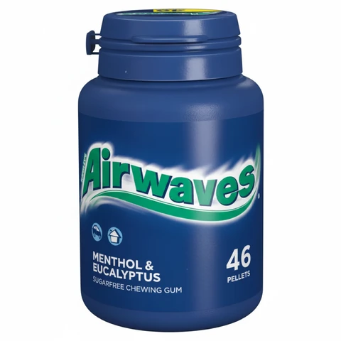 אורביט איירוויז מסטיק בקבוקון מנטה אקליפטוס 64 גרם