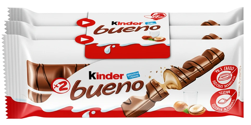 קינדר בואנו שלישייה (3 יחידות * 43 גרם) 129 גרם