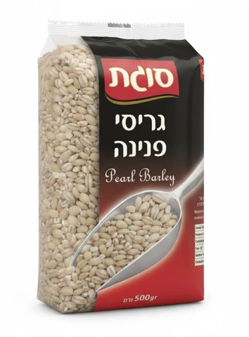 סוגת גריסי פנינה 500 גרם
