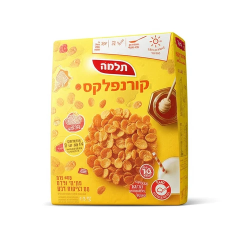 תלמה קורנפלקס דבש 448 גרם בד"צ