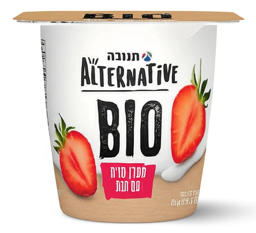 מעדן סויה BIO אלטרנטיב תנובה תות 150 גרם