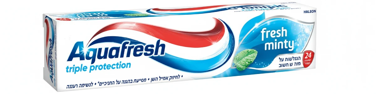 אקווה פרש משחת שיניים מנטה 100 מ"ל