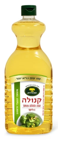 שמן קנולה מזוכך עם נוגדי חמצון 1 ליטר עץ הזית