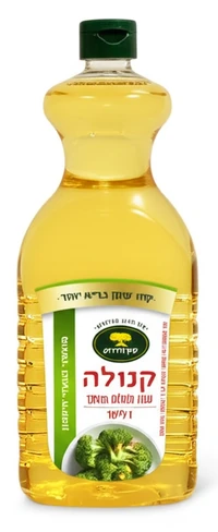 שמן קנולה מזוכך עם נוגדי חמצון 1 ליטר עץ הזית