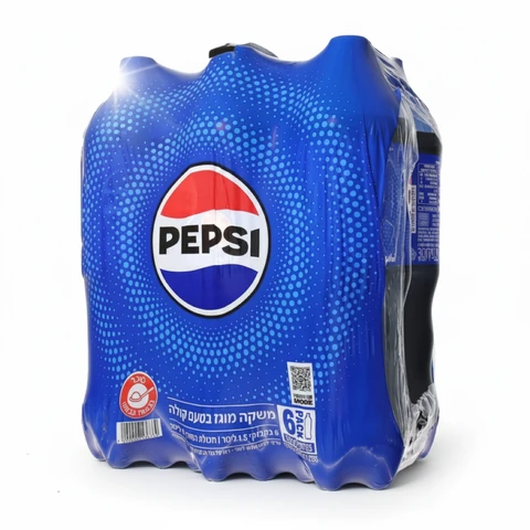 פפסי קולה שישיית 1.5 ליטר