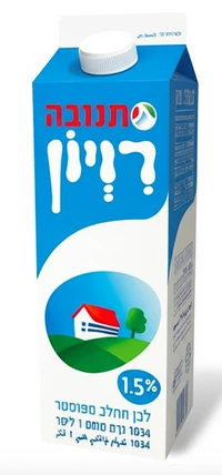 רויון 1.5% בקרטון 1 ליטר