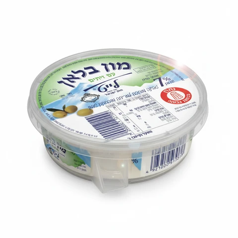 גבינת מון בלאן זיתים 7% 120 גרם