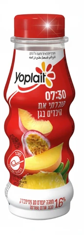 משקה יוגורט יופלה בננה ותות 1.6% 750 מ"ל