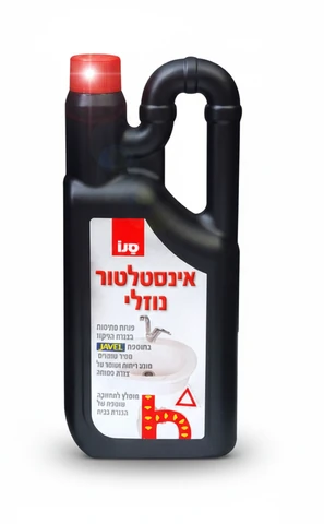 סנו אינסטלטור נוזלי לפתיחת סתימות 1 ליטר