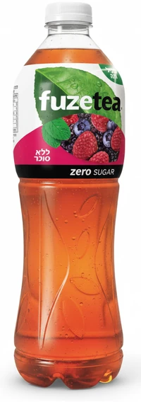 פיוז טי ZERO בטעם פירות יער נענע 1.5 ליטר
