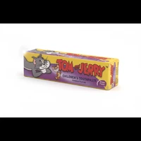 טום וג'רי - משחת שיניים לילדים בטעם ענבים לגילאי 2+, 50 מ"ל