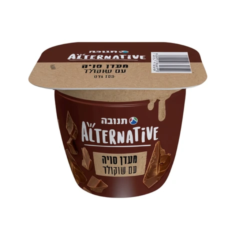 מעדן סויה בטעם שוקולד גביע 125 גרם