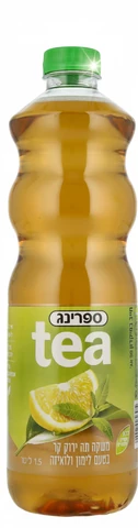 ספריג תה ירוק לימון לואיזה 1.5 ליטר פיקדון
