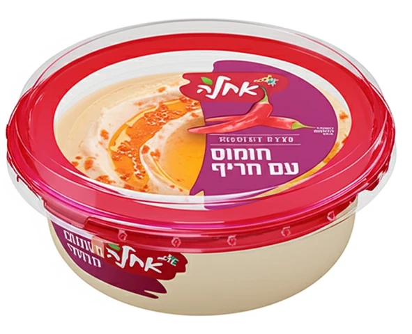 חומוס אחלה חריף 400 גרם