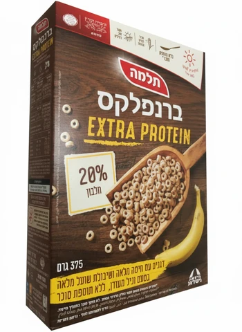 ברנפלקס אקסטרה חלבון 375 גר'