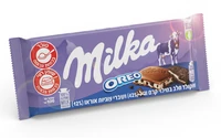שוקולד מילקה טבלת חלב אוראו 100 גרם