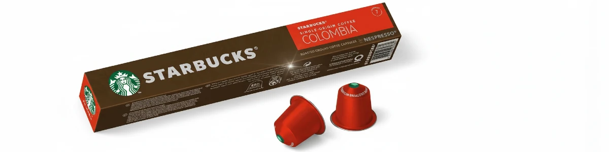 קפסולות סטארבקס קולומביה 10 יח' (57 גרם)