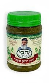 סחוג זהבי ירוק חריף מאוד 150 גרם