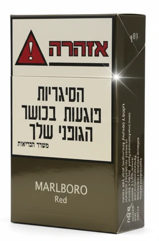 סיגריות מרלבורו רד קצר חפיסה (20 יחידות)