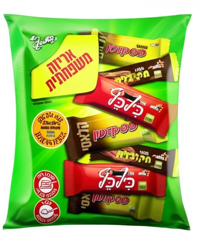 עלית - מיקס חטיף מיני מעורב שקית 390 גרם